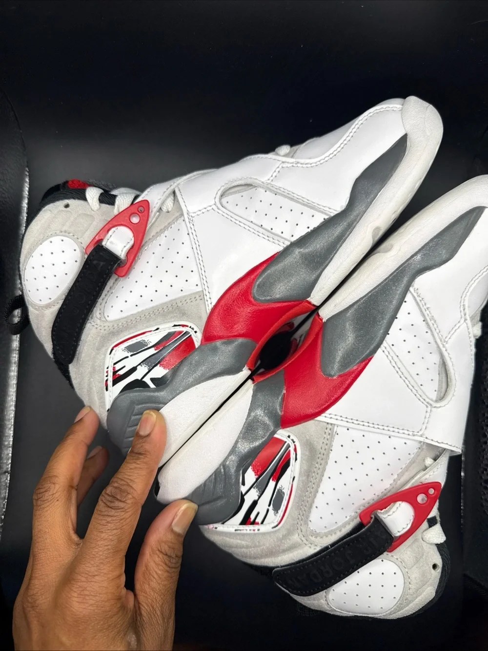 Size 4.5 - Air Jordan 8 Retro 2025 Bugs Bunny, 305369-100, Clean, No Box